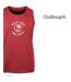 Débardeur homme Challenger SORRY2 bordeaux imprimé — Confort pur coton jersey-4