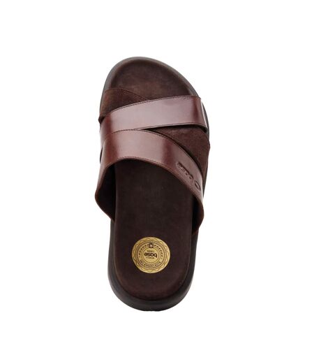 Sandales ponza homme marron foncé Base London