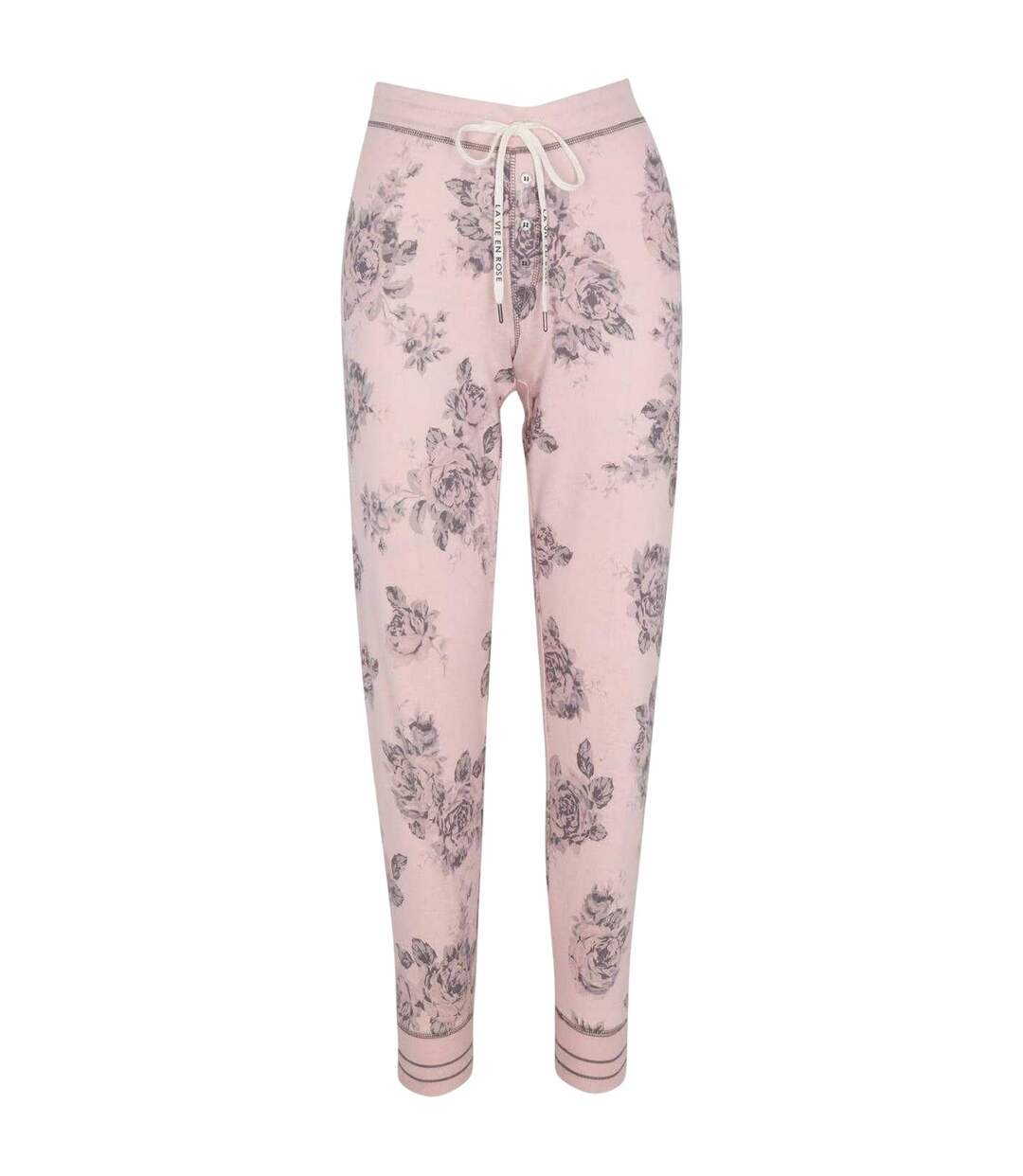 Womens/ladies Roses Jogging Bottoms Pink PJ Salvage-2
