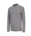 Mens Mock Neck Base Layer Top Grey Sondico-3