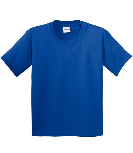 T-shirt doux enfant bleu royal Gildan