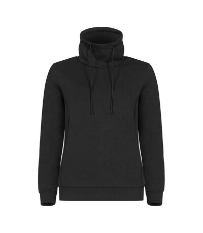 Womens/ladies Hobart Sweatshirt Black Clique