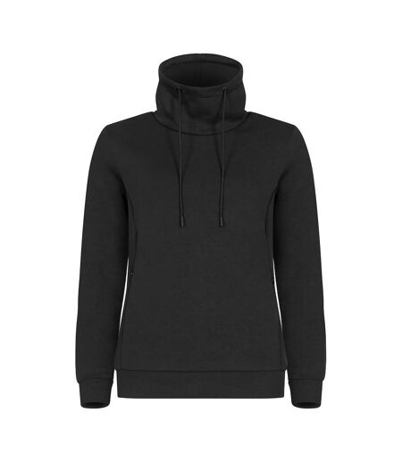 Womens/ladies Hobart Sweatshirt Black Clique