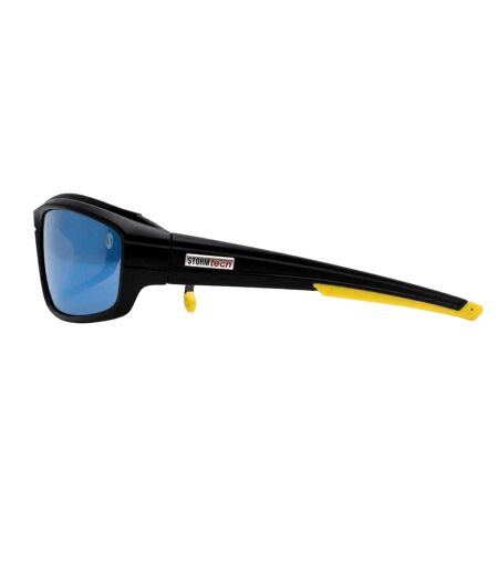 Lunettes De Soleil Motif/style Logo Homme Taille Unique Noir Jaune Storm
