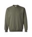 Unisex Adult Heavy Blend Crew Neck Sweatshirt Military Green Gildan-1