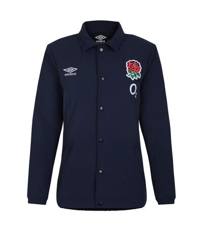 Umbro Womens/Ladies 23/24 England Rugby Coach Jacket (Navy Blazer) - UTUO1466