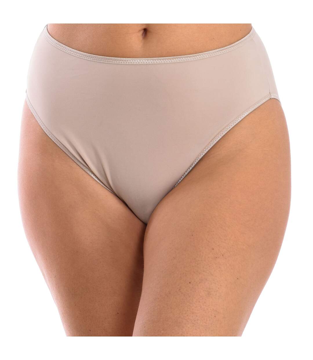 Basic briefs in soft microfiber for women, model 803. Comfort, softness and perfect fit.-1