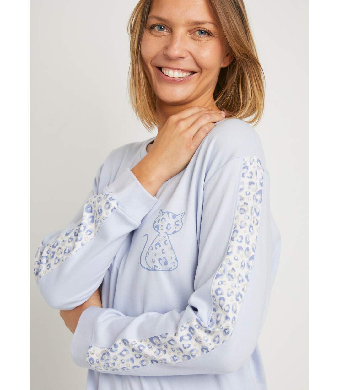 Pyjama manches longues coton interlock-3