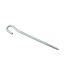 Lot De 6  Piquets De Tente Taille Unique Gris Argent Gris Argenté High Peak-2