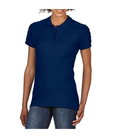 Polo femme bleu marine Gildan Gildan