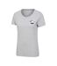 Womens/ladies Lake District Tree Ring Organic T-shirt Grey Mountain Warehouse-3