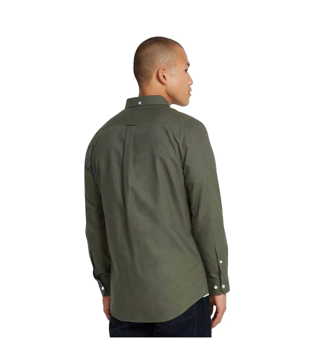 Chemise Brewer Homme Vert Foncé Farah-3