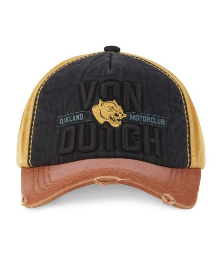 Casquette trucker avec effet usé avec broderie Xavier Vondutch