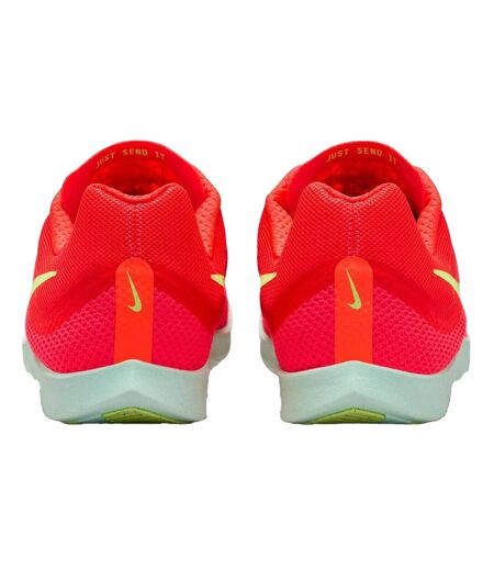 Mens Zoom Rival Distance Athletic Shoe Spikes Red Nike