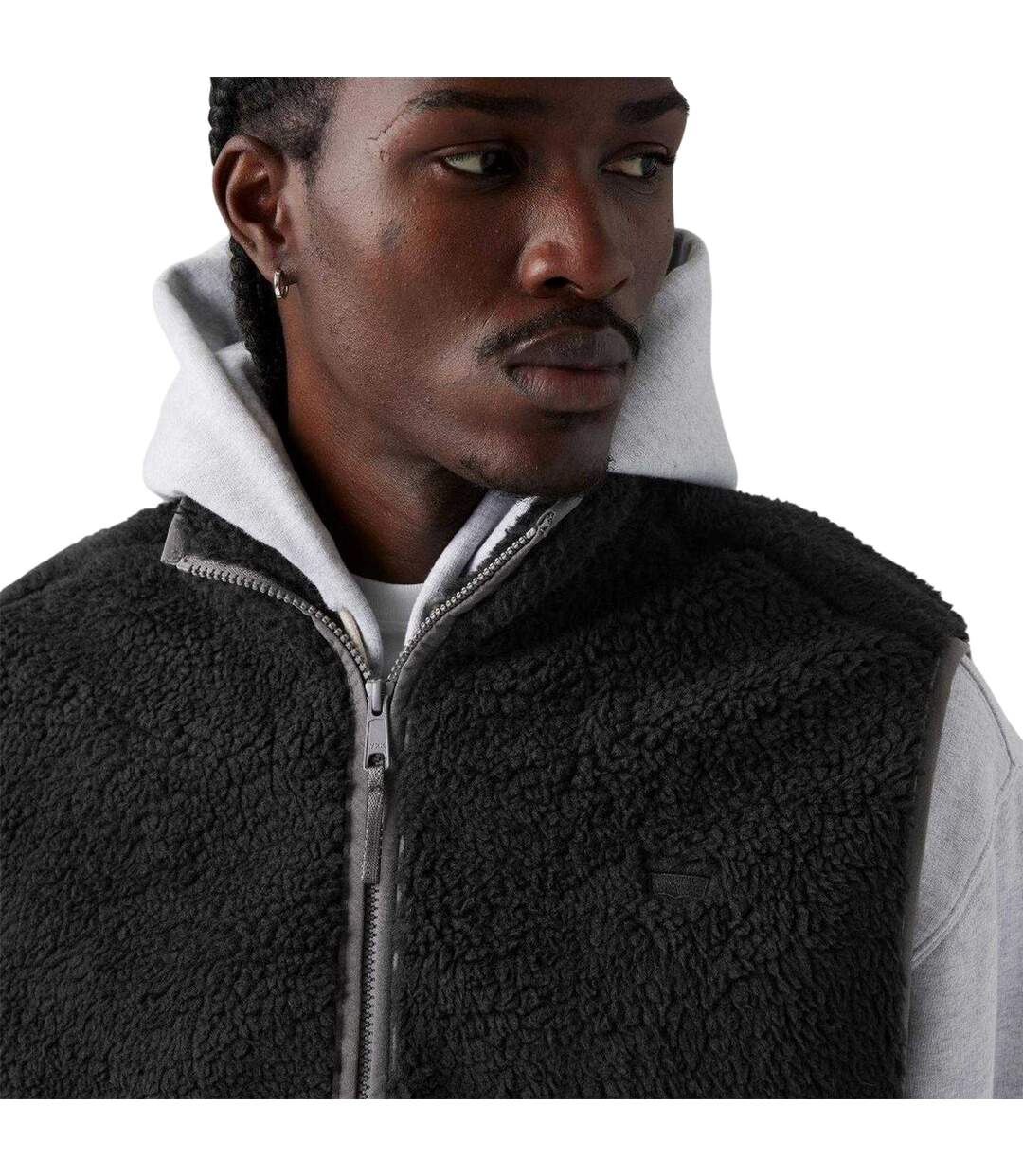 Veste Sans Manches Summit Homme Noir Vif Levis-4