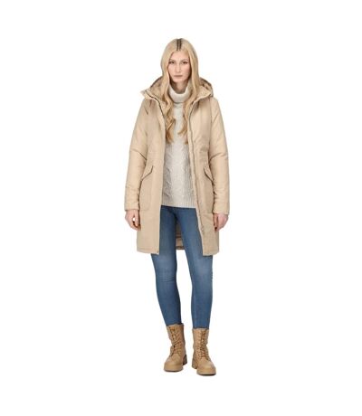 Womens/ladies Romine Waterproof Parka Moccasin Regatta