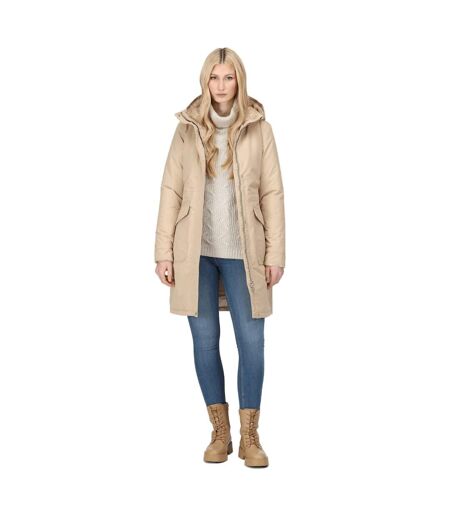 Womens/ladies Romine Waterproof Parka Moccasin Regatta