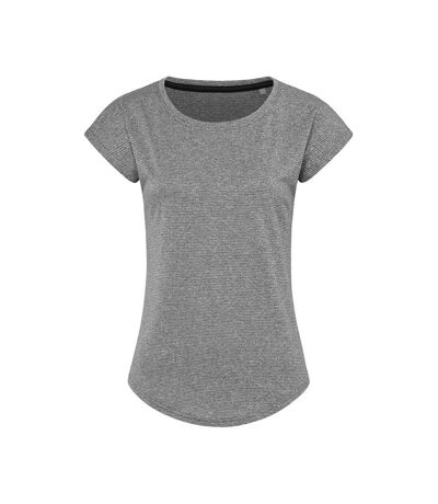 Stedman Womens/Ladies Sports T Move Recycled T-Shirt (Heather)