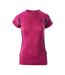 T-shirt Treilo Femme Fuchsia Violet Foncé IQ-1