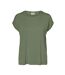 T-shirt Kaki Femme Aware Vero Moda Ava - L