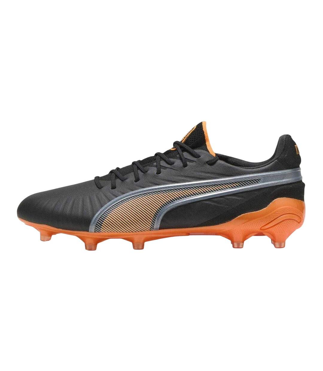 Chaussures De Foot Pour Terrain Ferme King Ultimate Homme Noir Orange Puma-3