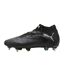 Mens Future 8 Ultimate Knitted Collar Soft Ground Football Boots Black Green Puma-2
