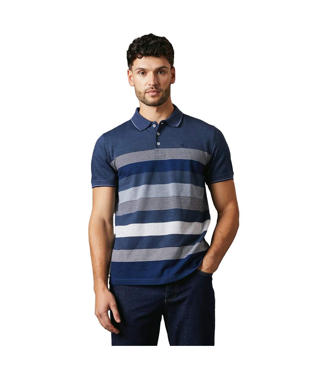 Polo oakland homme bleu Maine Maine