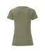 Fruit Of The Loom - T-shirt manches courtes ICONIC - Femme (Vert kaki) - UTPC3400