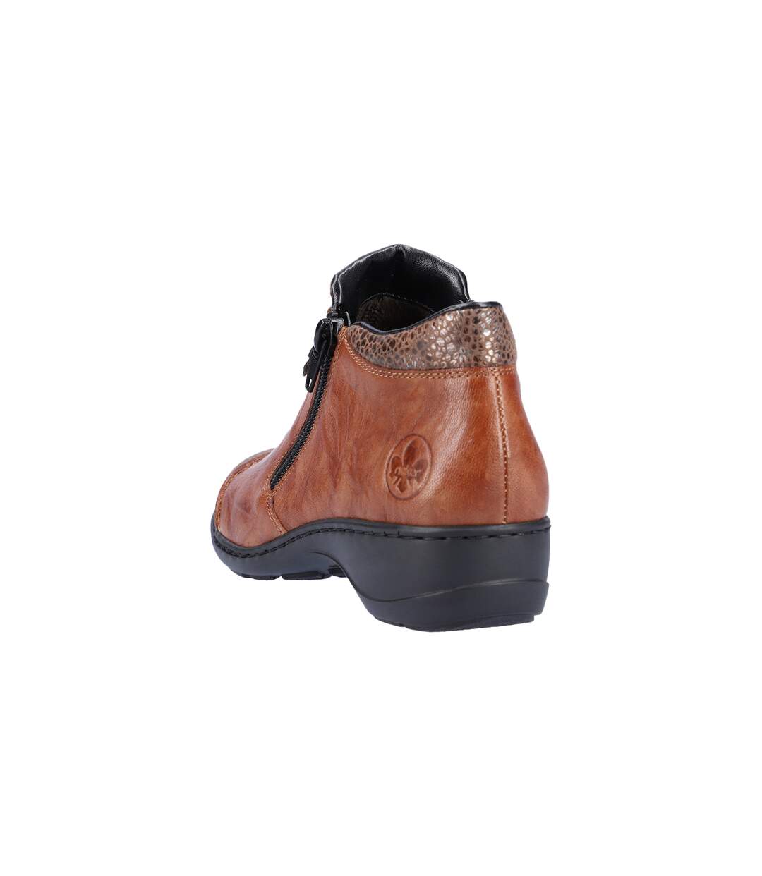 Boot Cuir Rieker Flowerrido-4