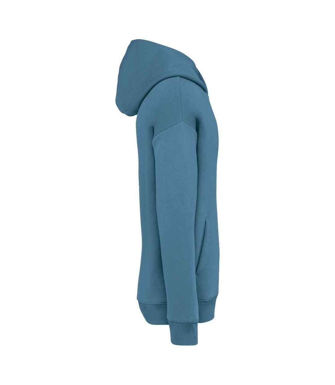 Unisex adult oversized hoodie adriatic blue Native Spirit-3