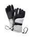 Iguana Womens/Ladies Kano Ski Gloves (Grey Melange/Black)