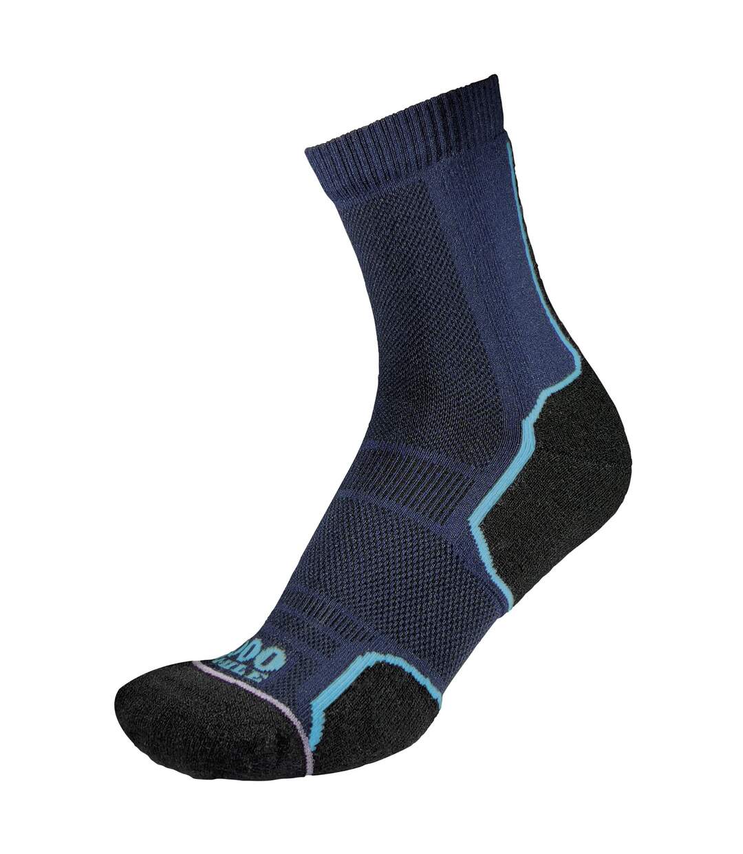 Chaussettes Trail Repreve monocouche pour hommes 2 paires-4