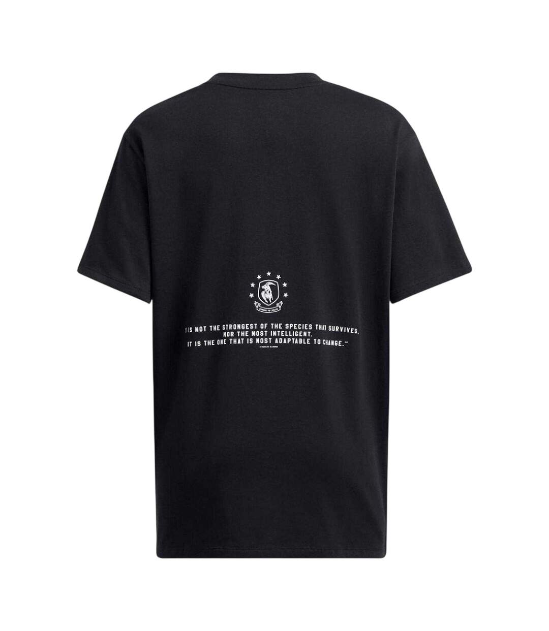 T-shirt Motif/style Texte Project Rock Femme Noir Under Armour-2
