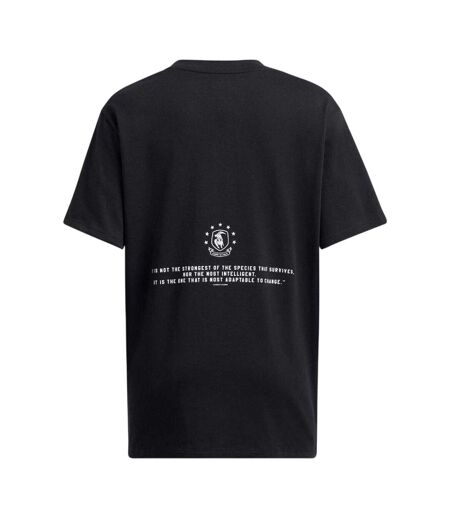 T-shirt Motif/style Texte Project Rock Femme Noir Under Armour