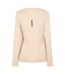 Womens/ladies Movement Long-sleeved T-shirt Beige Castore-2