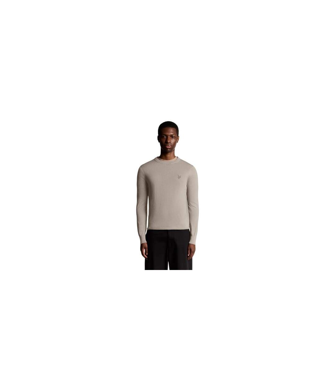 Mens Regular Jumper Cinder Lyle & Scott-1