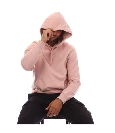 Sweat À Capuche Homme Rose Clair Ralph Lauren