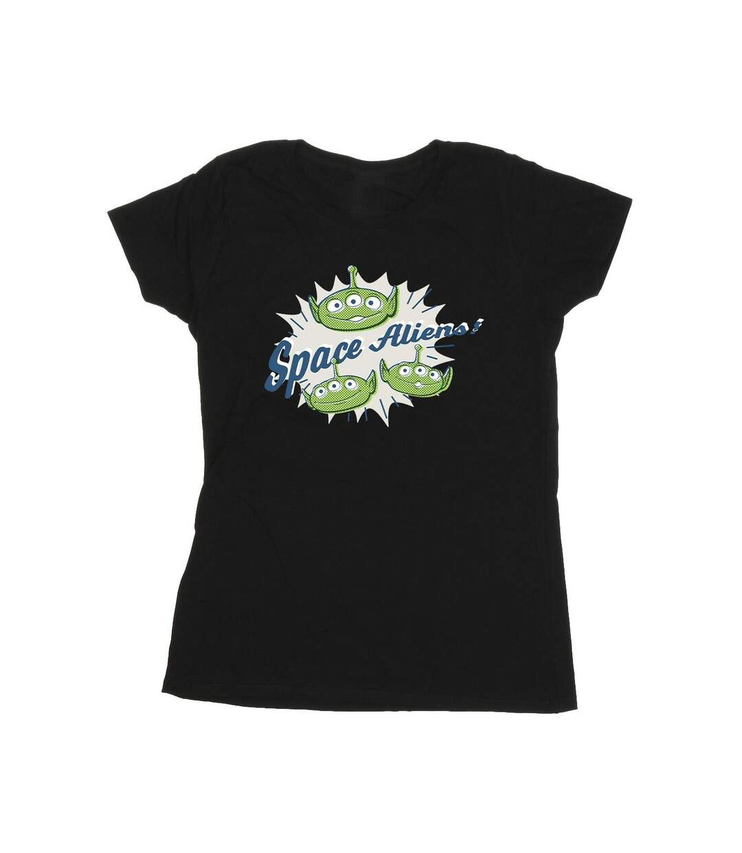 Disney T-shirt en coton Femmes/Ladies Toy Story Aliens (Noir) - UTBI44291-1