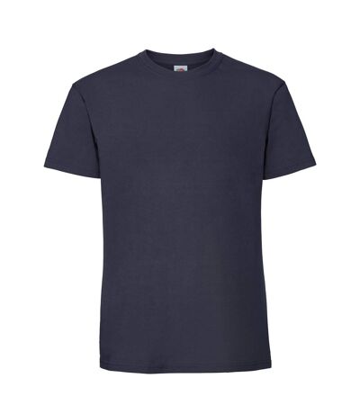 Fruit Of The Loom Mens Ringspun Premium Tshirt (Deep Navy) - UTRW5974