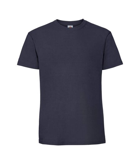 T-shirt hommes bleu marine foncé Fruit of the Loom