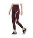 Legging de Sport Bordeaux Femme Adidas Luxe - L