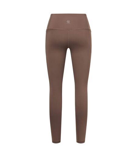 Legging Moulant Et Uni À Taille Élastiquée Refresh Femme Caramel Dare 2B