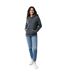 Unisex adult torres recycled cotton undyed hoodie heather anthracite Iqoniq-4