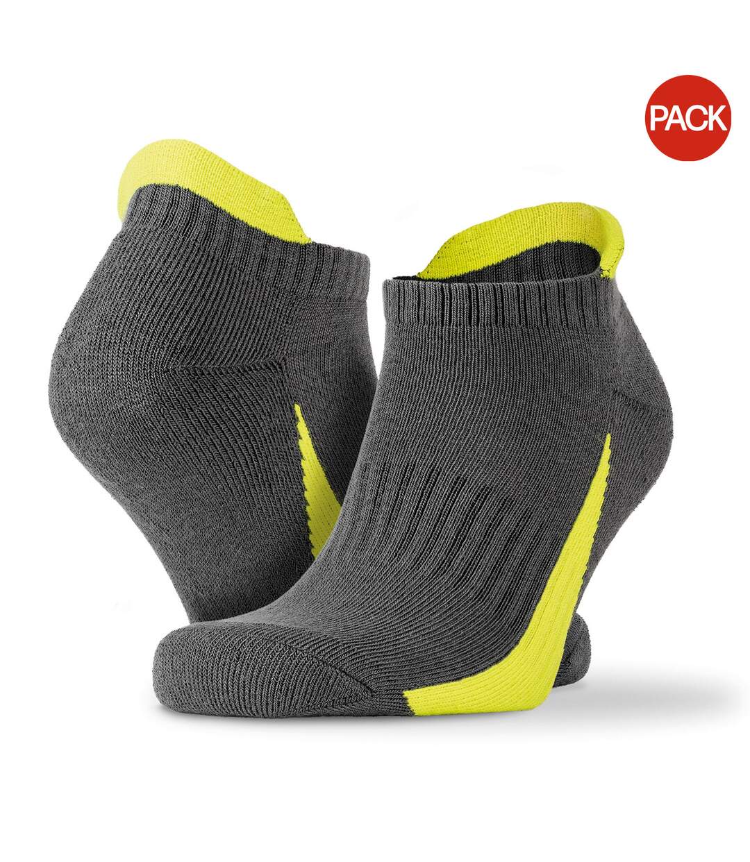 Socquettes Unisexe Gris Spiro-1