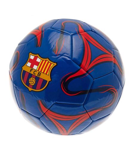 FC Barcelona - Ballon de foot COSMOS (Bleu / Rouge / Noir) (Taille 5) - UTTA9583