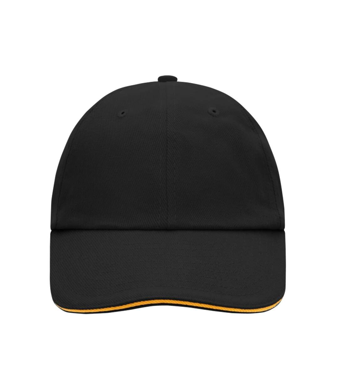 Casquette De Baseball Raver Noir Orange Myrtle Beach-1