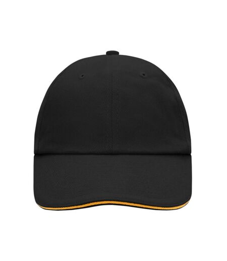 Casquette De Baseball Raver Noir Orange Myrtle Beach