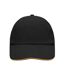 Casquette De Baseball Raver Noir Orange Myrtle Beach-1