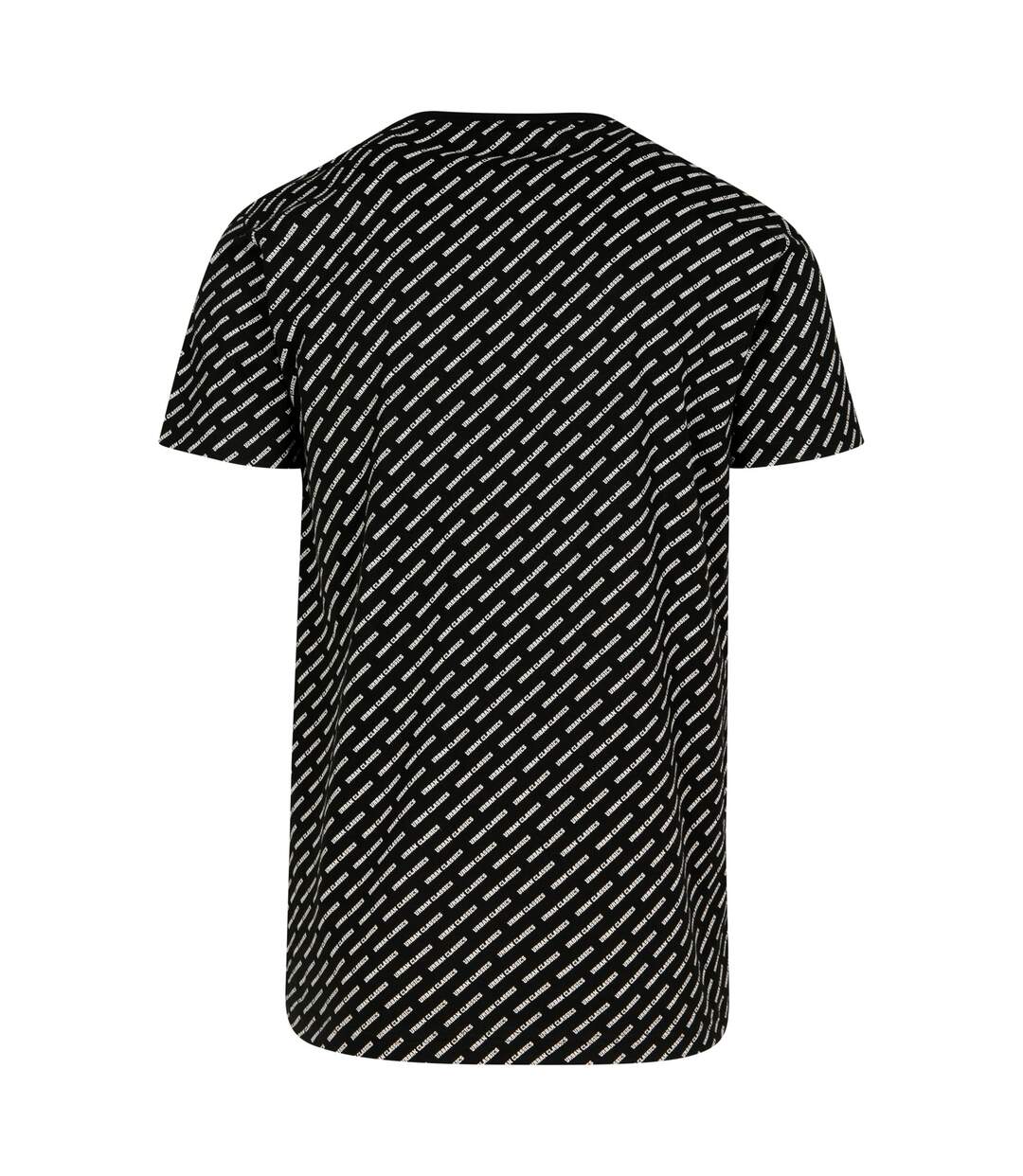 T-shirt Motif/style Logo Partout Homme Noir Urban Classics-2