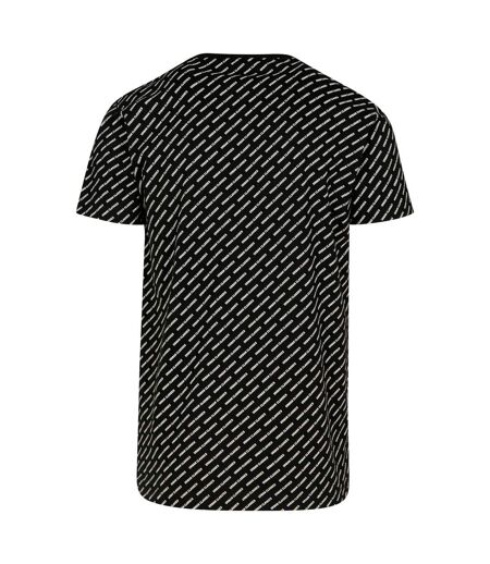 T-shirt Motif/style Logo Partout Homme Noir Urban Classics
